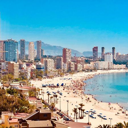 Luxurioeses Apartment In Benidorm Mit Pool 外观 照片